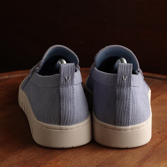 Vionic Loafers Womens SZ 9 Blue Uptown Penny Slip On Suede Comfort Casual Shoes - Picture 7 of 13